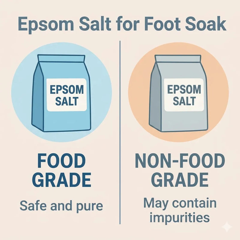 Epsom Salt — Pure Magnesium Sulphate Therapeutic Bath Soak