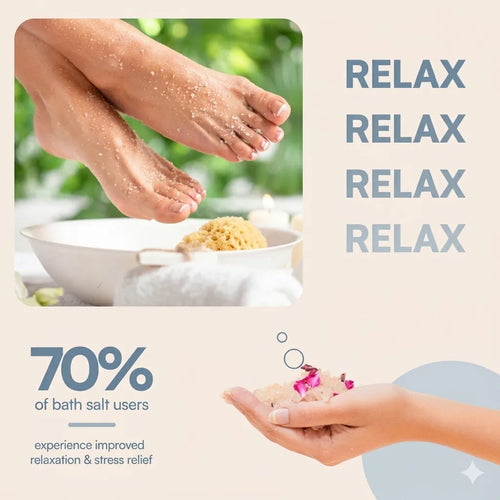 Epsom Salt — Pure Magnesium Sulphate Therapeutic Bath Soak