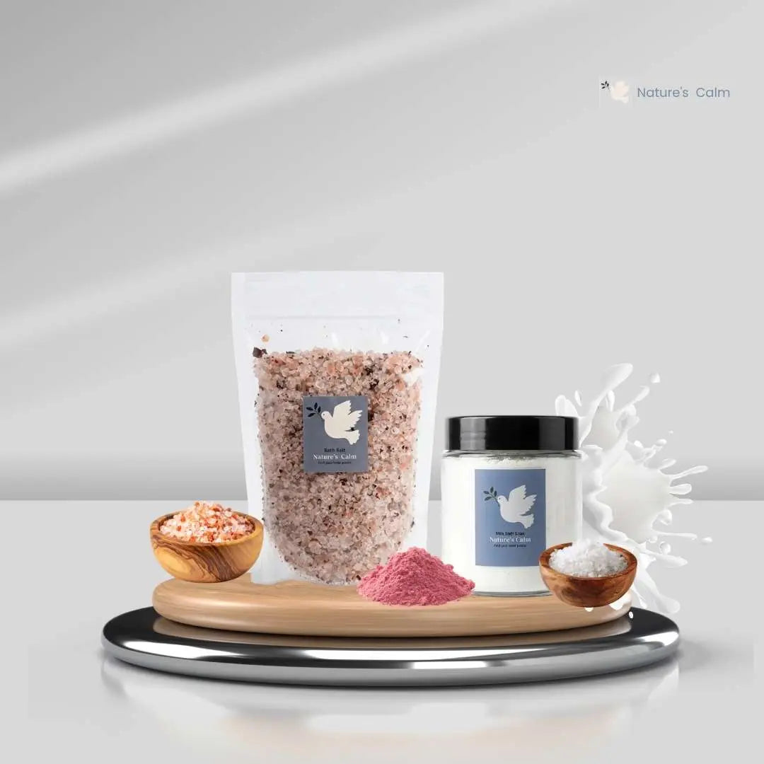 Luxury Milk Bath Soak & Salt Bundle