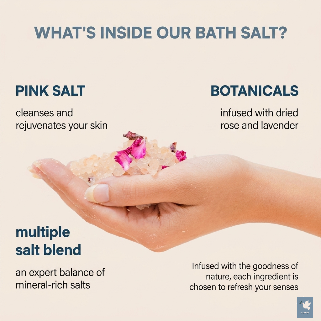 Rose Bath Salt | Bath Soak