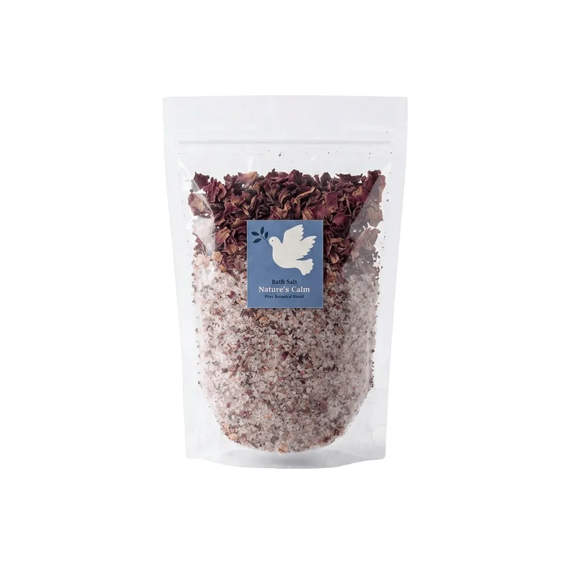 Botanical Bath Salt & Soak — Lavender, Rose Petals & Mineral Salts