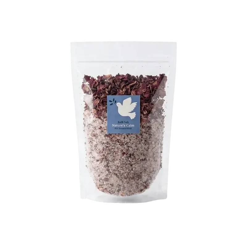 Botanical bath salt