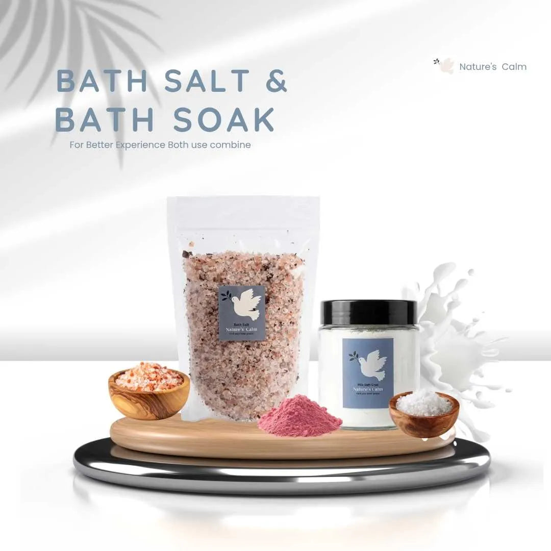 Luxury Milk Bath Soak & Salt Bundle